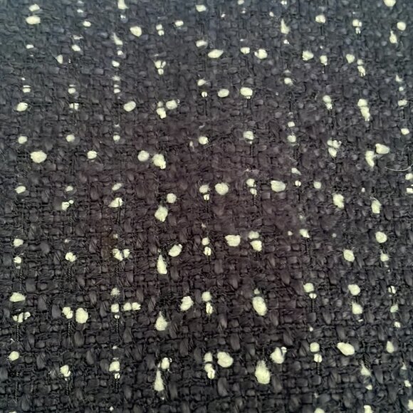 J Crew No 2 Pencil Skirt Navy Tweed Spotted - Picture 4 of 12